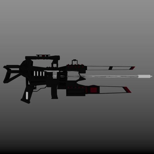 XT1190 Sci-Fi Assault rifle preview image